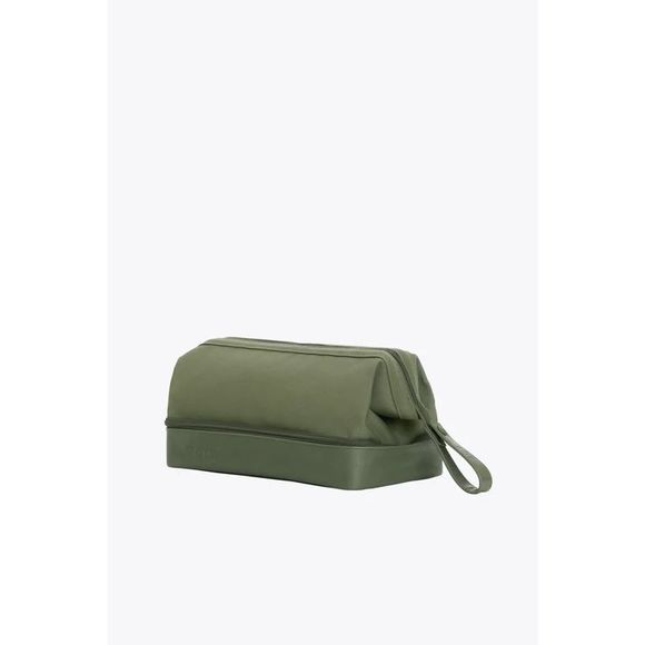 NWT BEIS Dopp Kit Cosmetic Bag in Olive Green - Picture 5 of 7